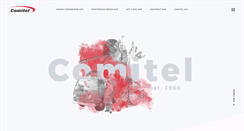 Desktop Screenshot of comitel.dk